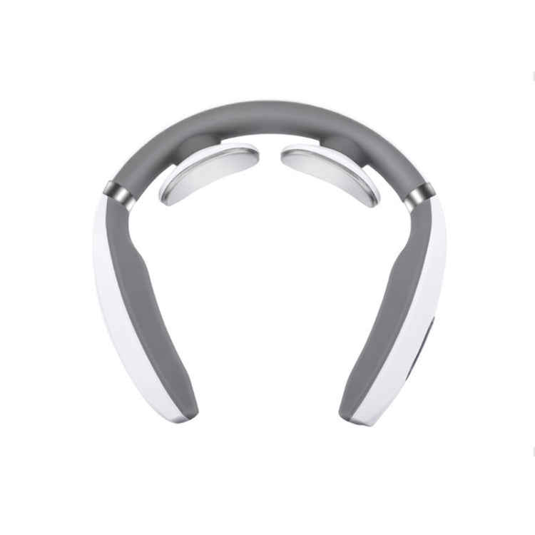 Cervical Vertebra Massager Charging Intelligent Pulse Physiotherapy Instrument Electromagnetic Vibration Neck Protector, White, Black, Red