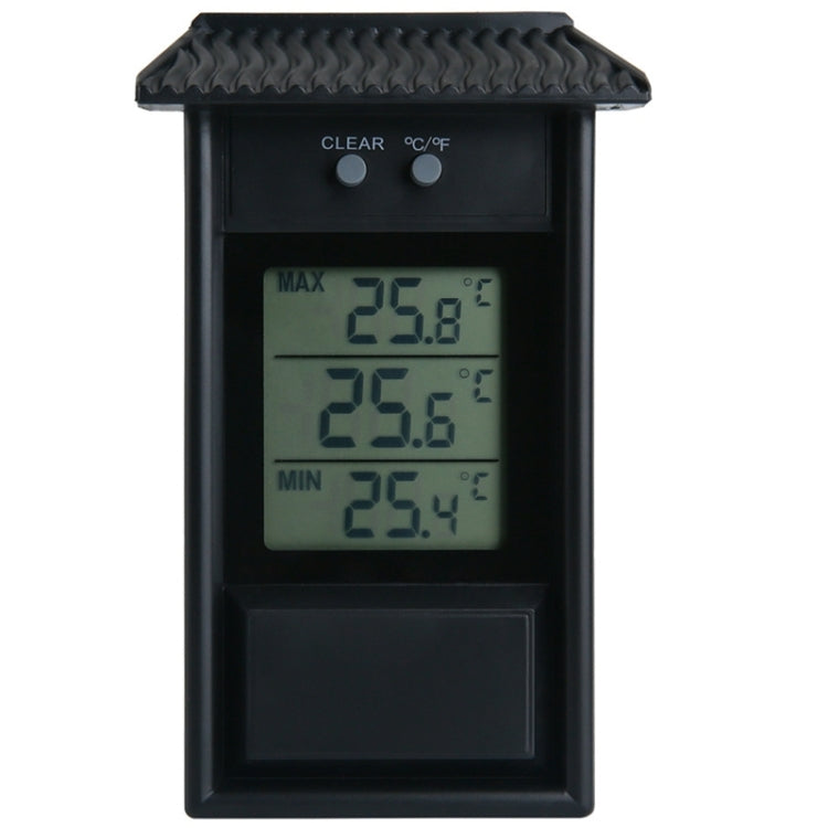 Eaves Shape Outdoor Garden Refrigerator Waterproof Thermometer