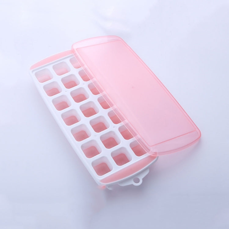 Summer 21 Grid Cool Home-made Ice Cube Ice Box Mould with Lid, 21 Grid(Pink), 21 Grid(Blue), 21 Grid(Green)