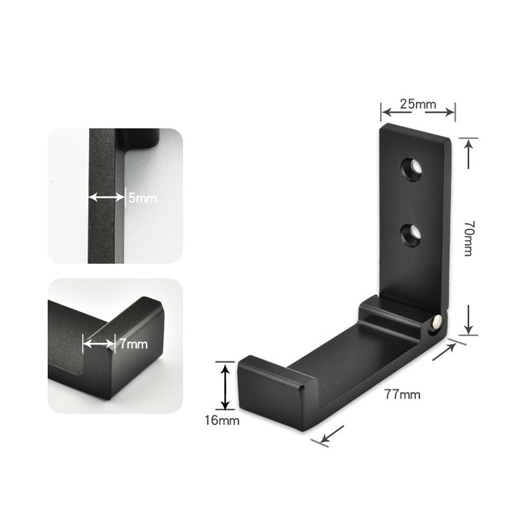 Collapsible Clothes Hanger Robe Hook Decorative Bathroom Wall Mounted Hooks