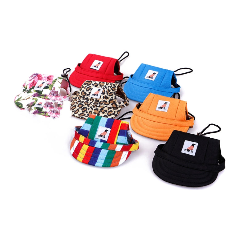 Pet Accessories Adjustment Buckle Baseball Cap, S, M