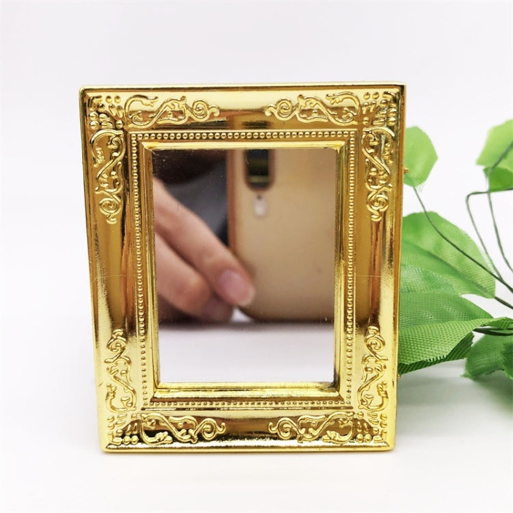 1:12 Mini House Toy Simulation Wall Mirror for Bedroom, Wall Mirror