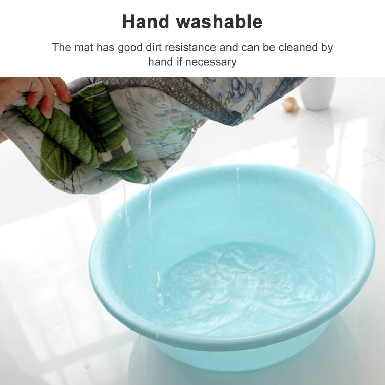 Marine Series Pattern Bathroom Toilet Non-slip Mat Flannel Absorbent Foot Pad, 40x60cm, 46x76cm, 50x80cm