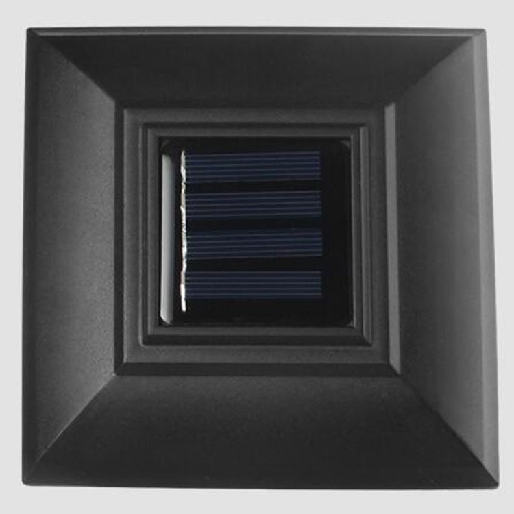 Solar Pillar Light Outdoor Waterproof Decorative Garden Lawn Wall Lamp