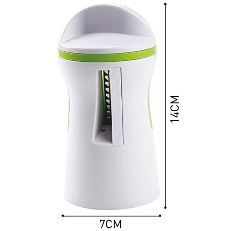 Kitchen Multi Function Spiral Funnel Rotating Cutting Grater Wiper, Rotating Cutting Grater