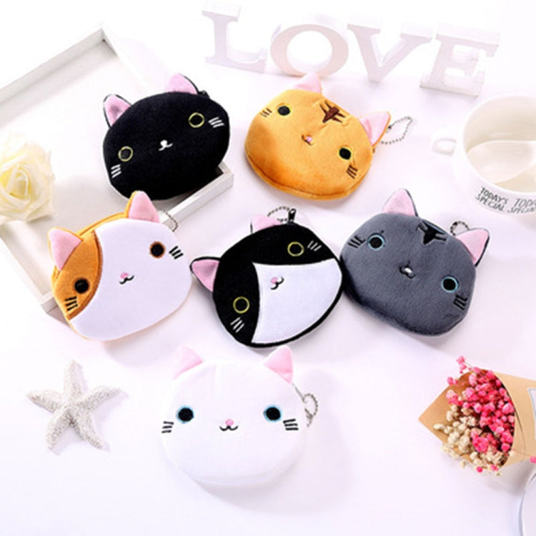 Cute Cat Coin Purse Children Plush Coin Purse