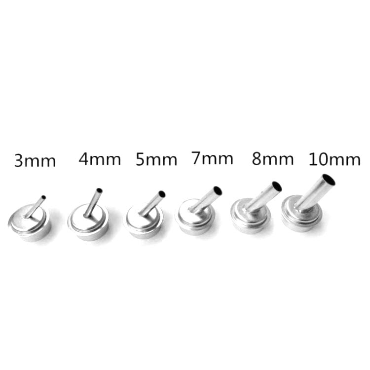 6 In 1 Quick Off 861DW Hot Air Gun Oblique Mouth Nozzle, Hot Air Gun Nozzle