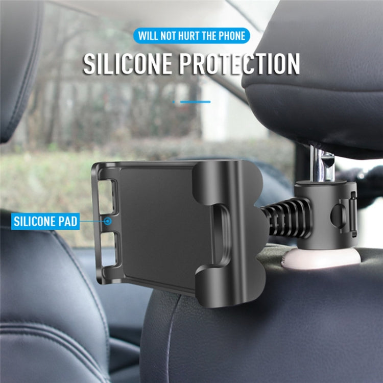 Universal Adjustable Car Tablet Stand Holder Car Seat Back Bracket For 4-11 Inch Tablet