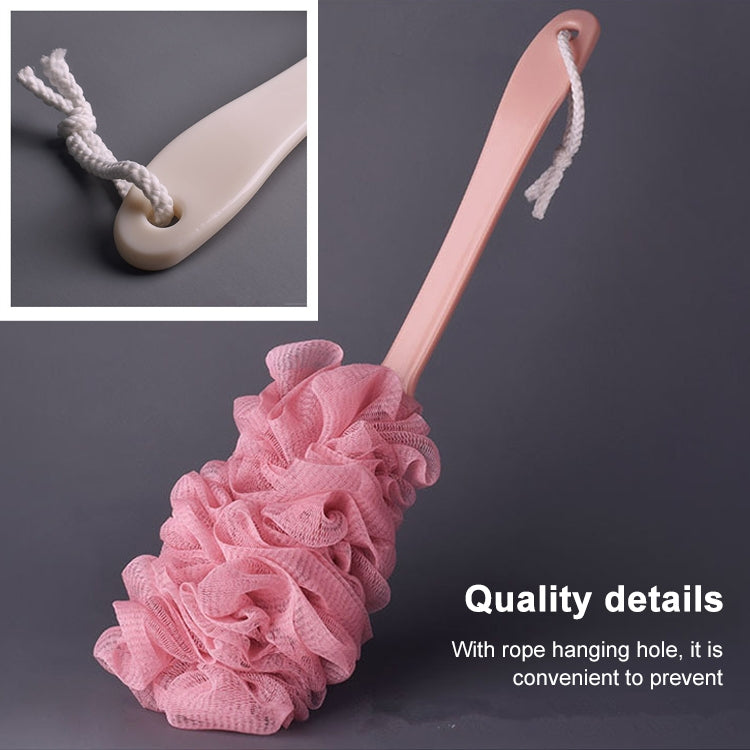 Long Handle Hanging Soft Mesh Back Body Bath Shower Brush