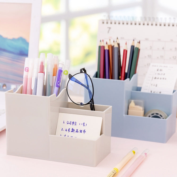 Creative Multifunctional Desktop Plastic Storage Phone Holder Pen Holder