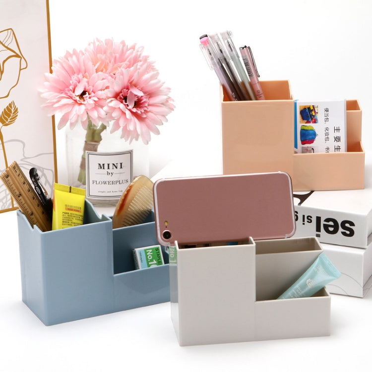 Creative Multifunctional Desktop Plastic Storage Phone Holder Pen Holder