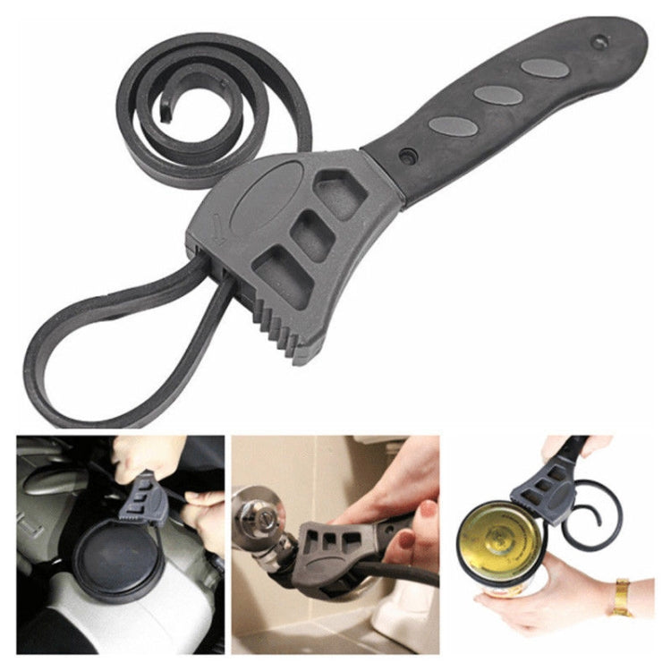 50cm Small Multifunctional Belt Plastic Adjustable Universal Wrench, 50cm Wrench