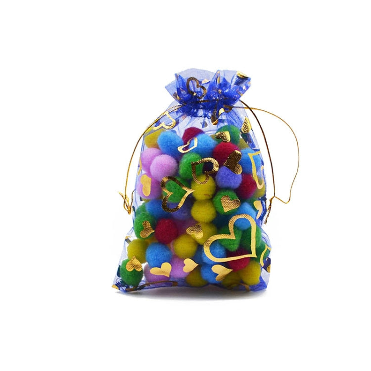 100 PCS Gift Pouches Bag Organza Bags Jewelry Candy Packaging Bags, 7x9cm, 10x12cm, 11x16cm, 13x18cm, 15x20cm, 17x23cm, 20x30cm