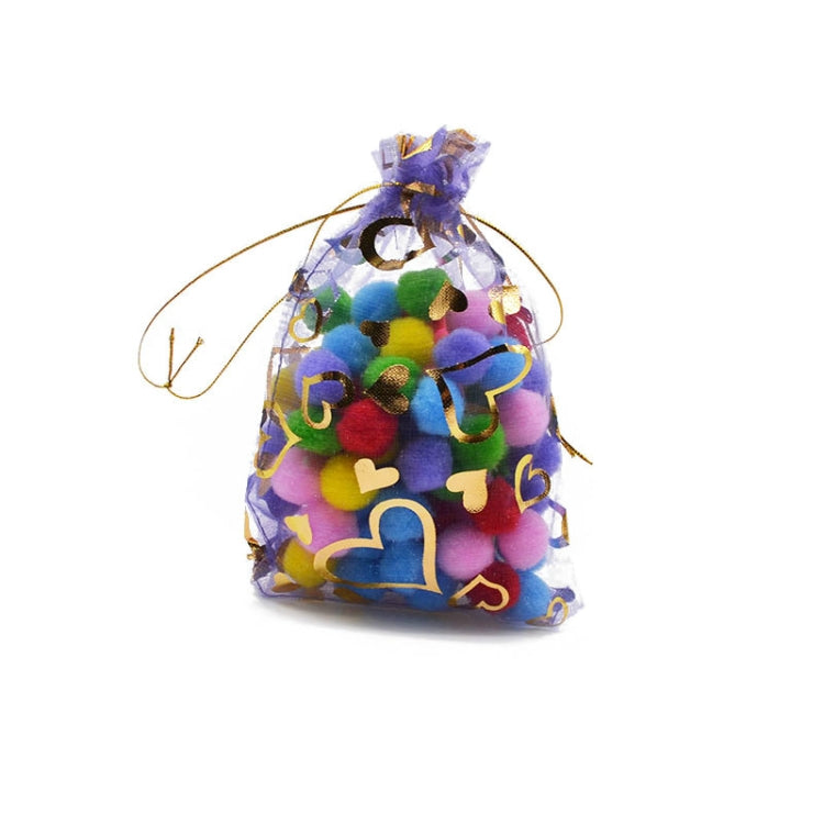 100 PCS Gift Pouches Bag Organza Bags Jewelry Candy Packaging Bags, 7x9cm, 10x12cm, 11x16cm, 13x18cm, 15x20cm, 17x23cm, 20x30cm