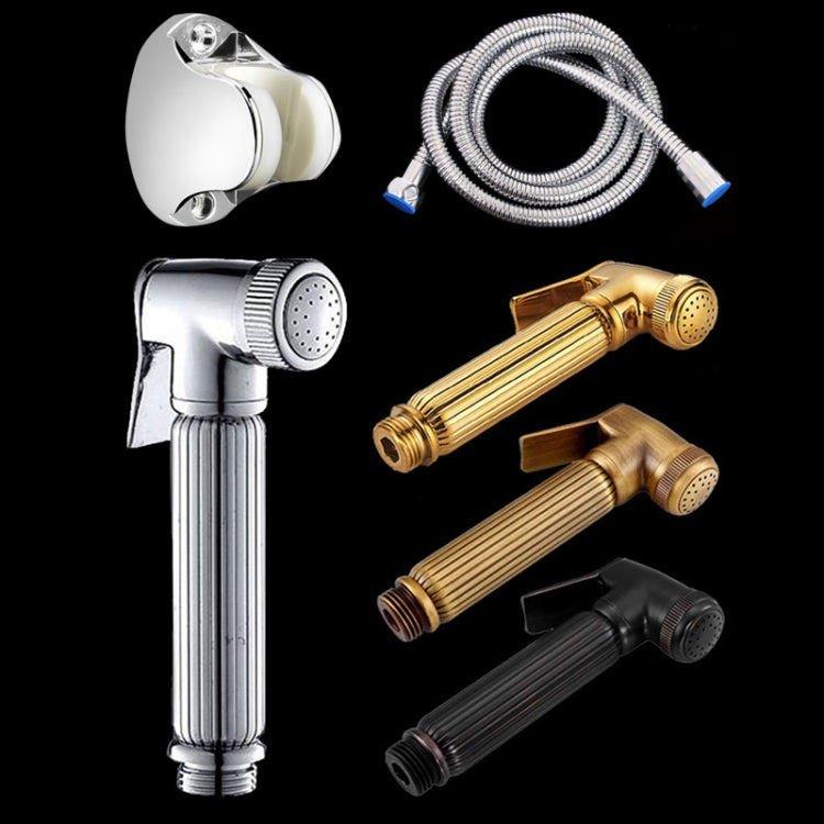 Multifunctional Wome Washers Pressure With Water Stop Woman Wash Nozzle Set, B Set Black Antique, B Set Chrome, B Set Antique, B Set Gold