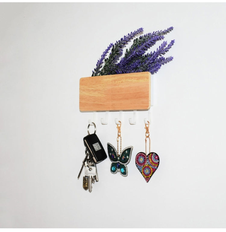 Punch-free Wall Key Hanger Multifunctional Hook Holder