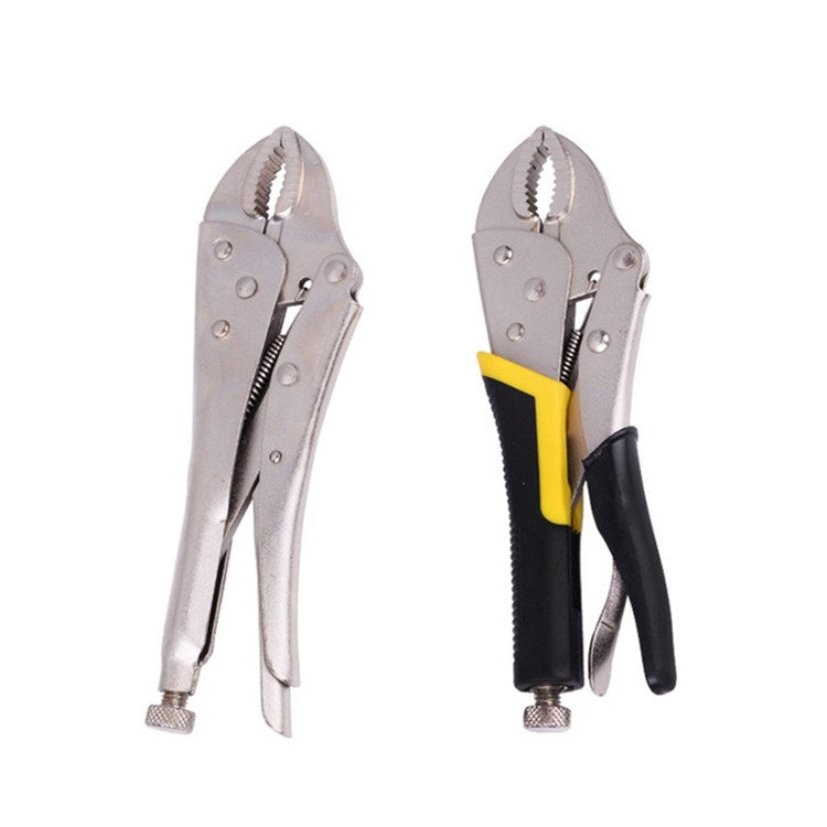 Multifunctional Universal Vigorous Pressure Pliers Manual Clamp C-type Pliers, 10 Inch Light Handle, 10 Inch Plastic Handle