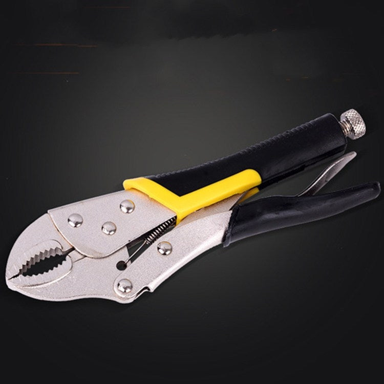 Multifunctional Universal Vigorous Pressure Pliers Manual Clamp C-type Pliers, 10 Inch Light Handle, 10 Inch Plastic Handle