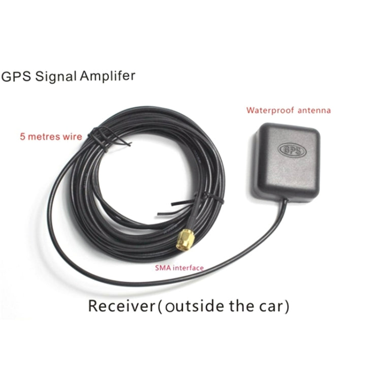 2 in 1 GPS Navigation Car Antenna Signal Amplifier, Signal Amplifier