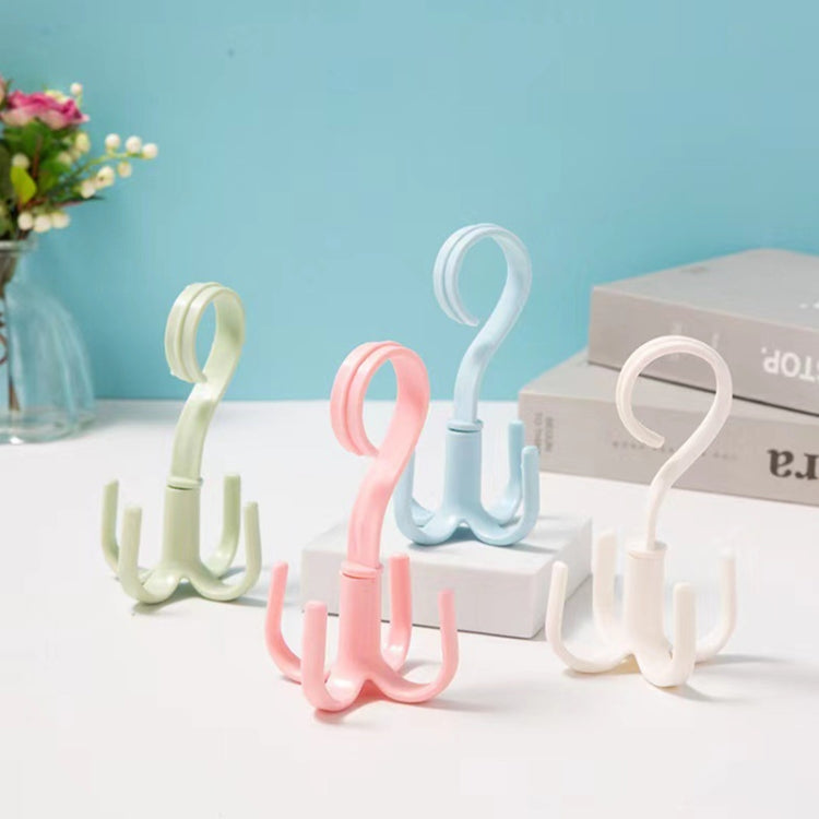 Rotatable Tie Belt Wardrobe Storage Hook, Tie Belt Hook