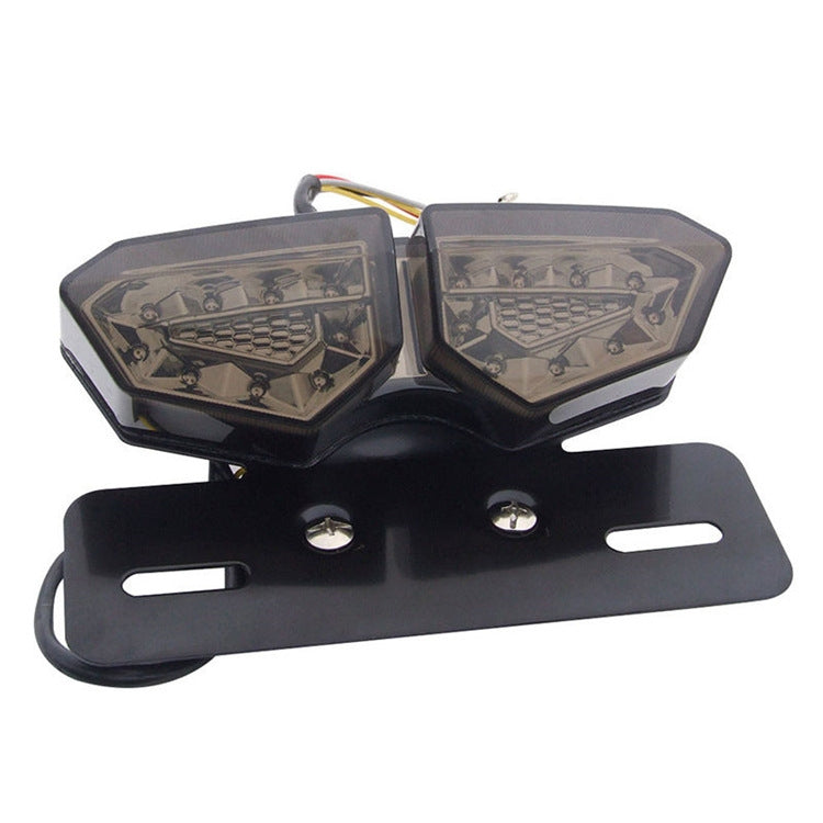 Motorcycle Multi-function Modified LED Tail Light With Brake And Steering Integrated Light, Brake And Steering Integrated Light
