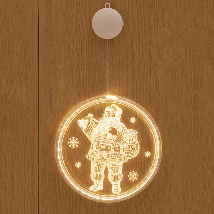 Christmas Decoration Light LED Holiday 3D Hanging Lamp, Battery, USB