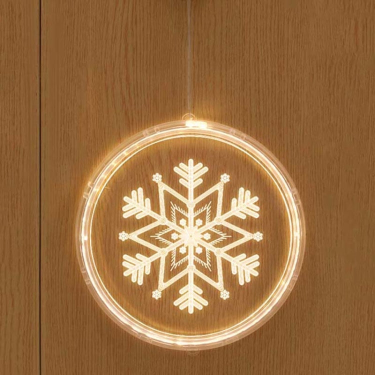 Christmas Decoration Light LED Holiday 3D Hanging Lamp, Battery, USB