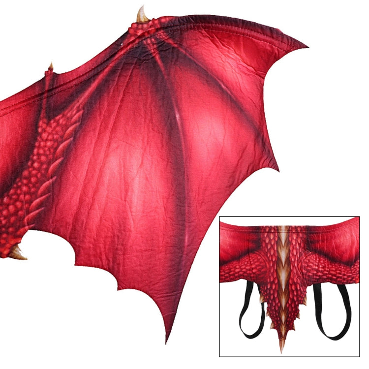 Halloween Carnival Adult Decoration Non-woven Dragon Wings Cosplay Wings Props, One Size