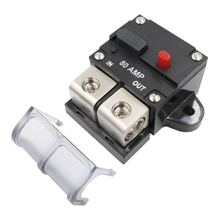 Auto Circuit Breaker Car Audio Fuse Holder Power Insurance Automatic Switch, 50A, 60A, 80A, 100A, 150A, 200A, 250A, 300A