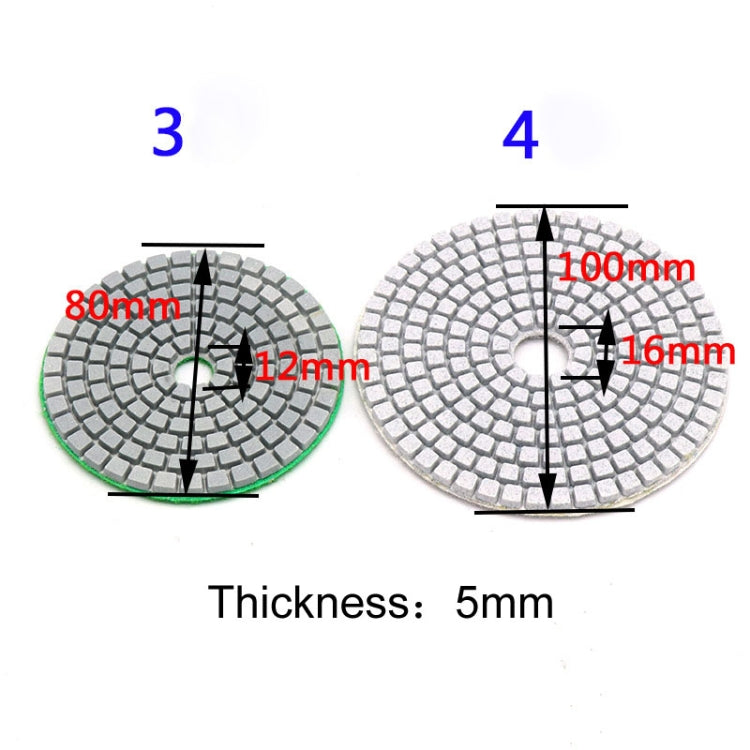 Piece of marble granite tile grinding piece 80mm100mm soft grinding piece water mill stone polishing, Grit:1000, Size:4 inch, Grit:50, Size: 4 inch, Grit:50, Size:3 inch, Grit:100, Size:3 inch, Grit:100, Size: 4 inch, Grit:150, Size:3 inch             ...