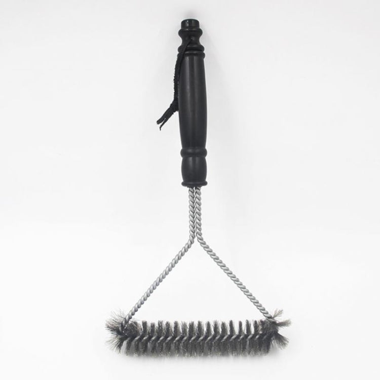 12 inch BBQ Brush Stainless Steel Wire Bristles Cleaning Brushes with Handle, 12 inch
