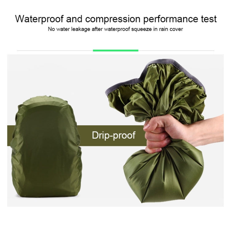 Waterproof Dustproof Backpack Rain Cover Portable Ultralight Outdoor Tools Hiking Protective Cover, 35L, 45L, 50-60L, 70L, 80L