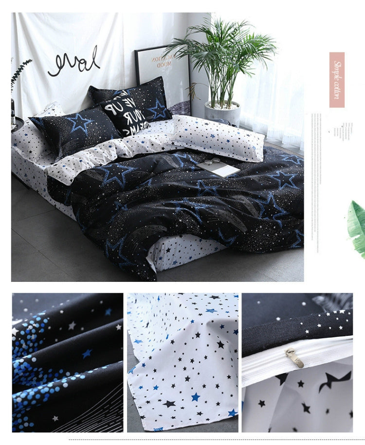 Bedding Set Luxury Family Set Sheet Duvet Cover Pillowcase, 1.2m Three-piece bedsheet, 1.5m Four-piece bedsheet, 1.8m Four-piece bedsheet, 2m Four-piece bedsheet, 2.2m Four-piece bedsheet