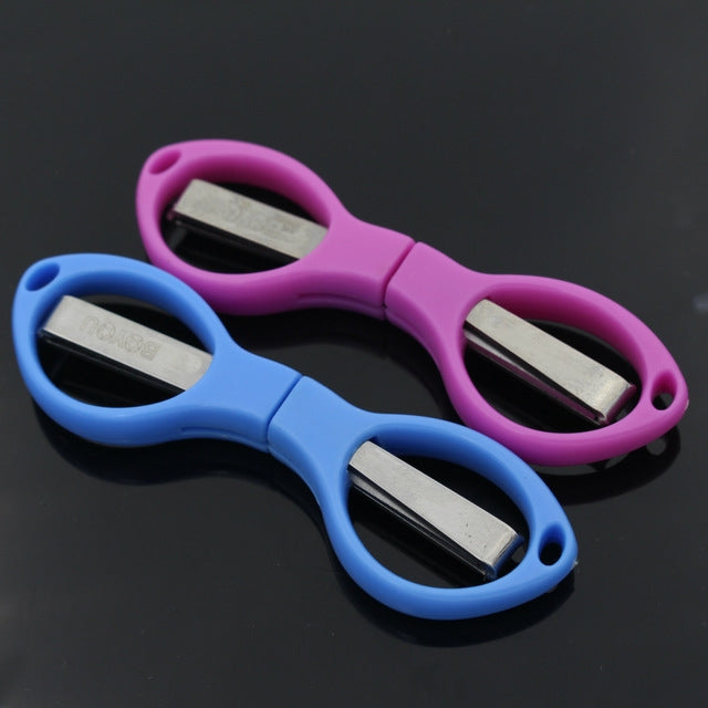 Stainless Steel Foldable Mini Scissors Tool, Foldable Scissors
