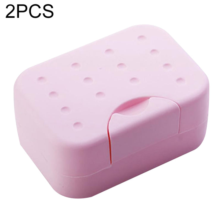 2 PCS Portable Travel Soap Box