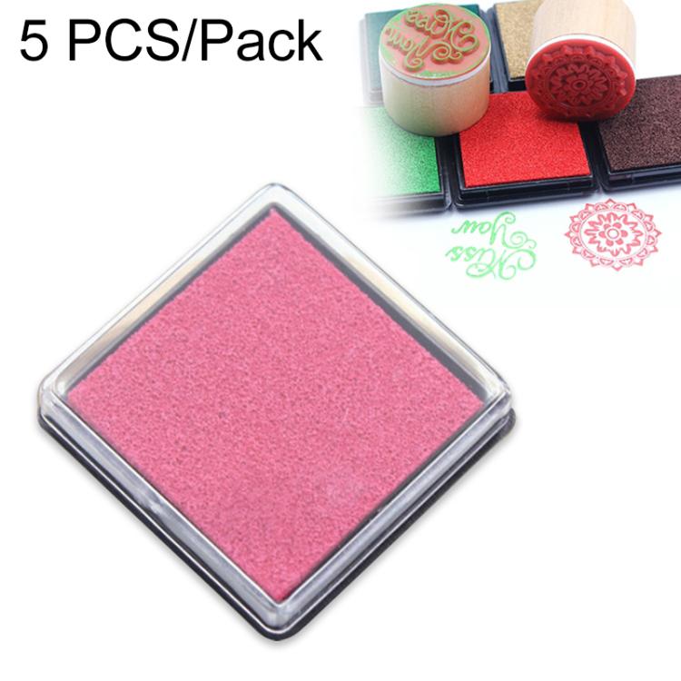 2 PCS Creative Color Ink Pad Small Ink Pad, Size:4x4cm