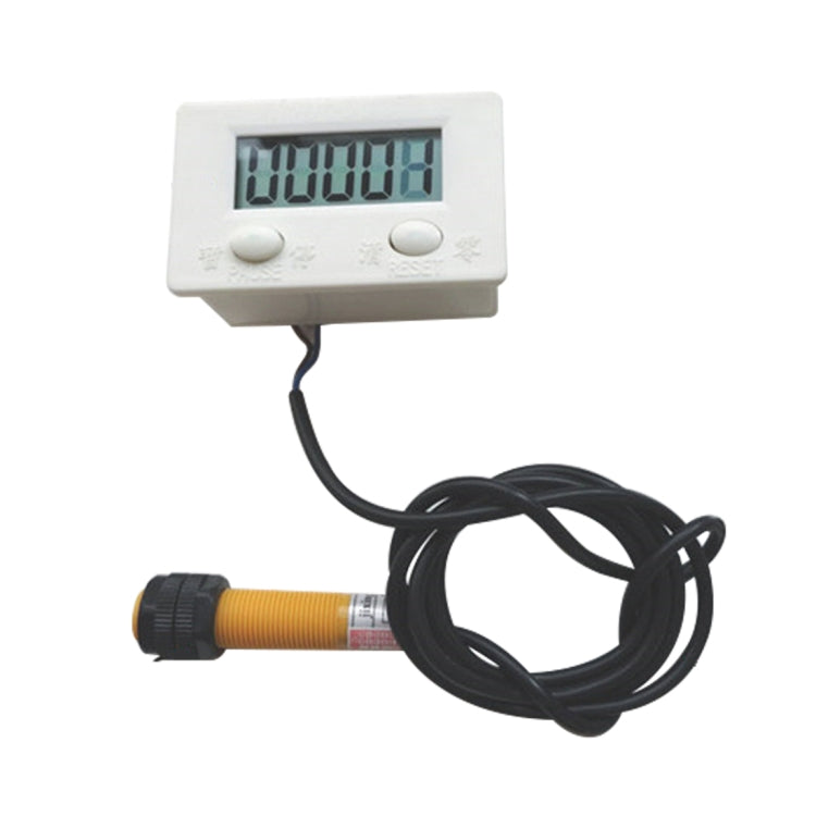 LCD Digital Display Punch Magnetic Induction Reciprocating Rotary Electronic Counter, Electronic Counter