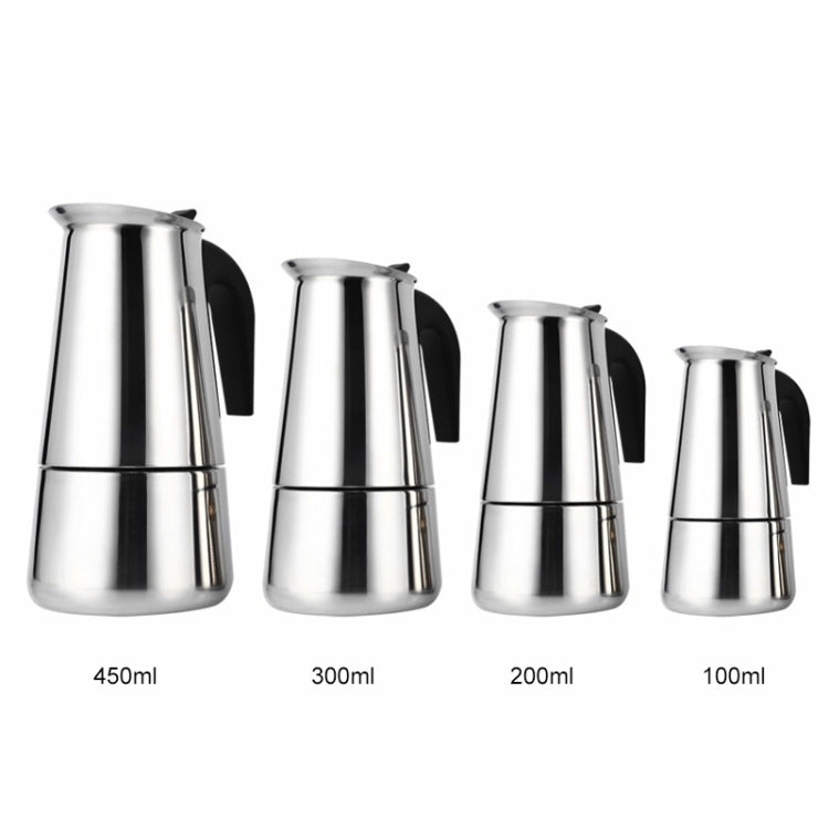 Stainless Steel Moka Coffee Maker Pot Filter