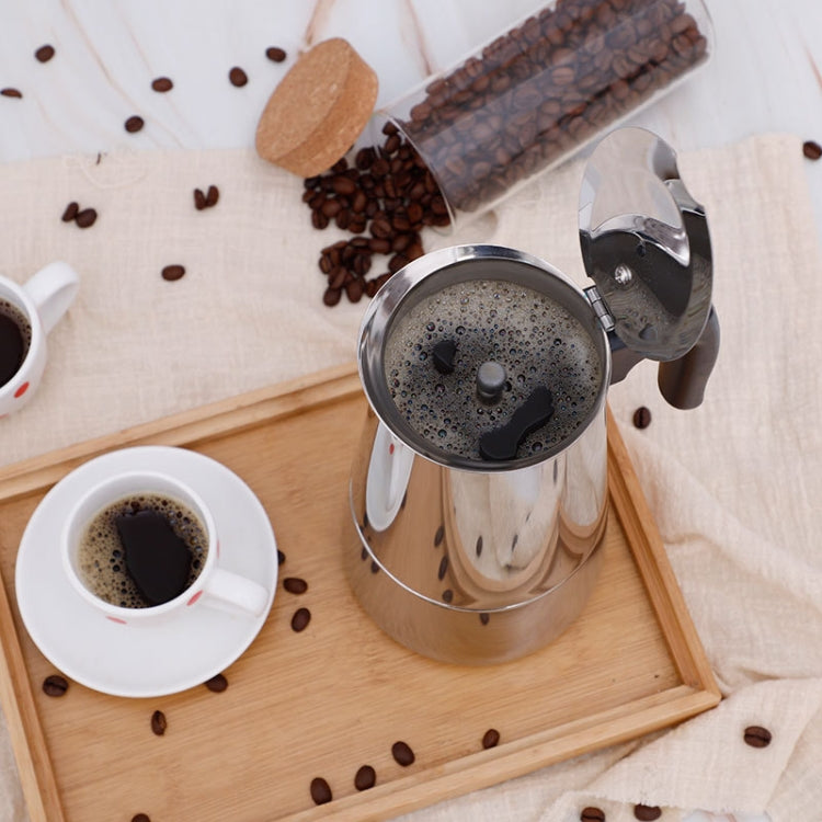 Stainless Steel Moka Coffee Maker Pot Filter