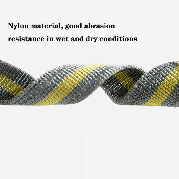 Dog Outdoor Anti-Scourge Traction Rope Nylon Reflective Elastic Stretch Dog Walking Rope, Elastic Stretch Green, Elastic Stretch Yellow