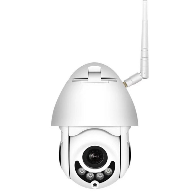 OU-A1IN PTZ Control 355 Degree Rotation Infrared WiFi Smart Dome Camera, Two-Way Voice Intercom Monitor(UK Plug)