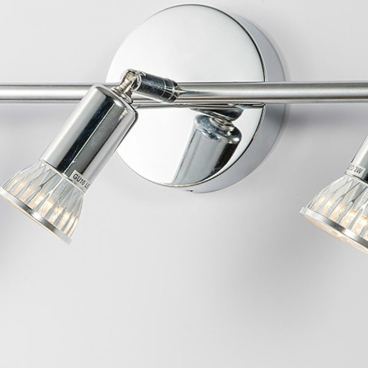 LED Chandelier Ceiling-mounted 9W Background Wall Adjustable Mirror Front Wall Light, White Light, Warm Light, Without Bulb