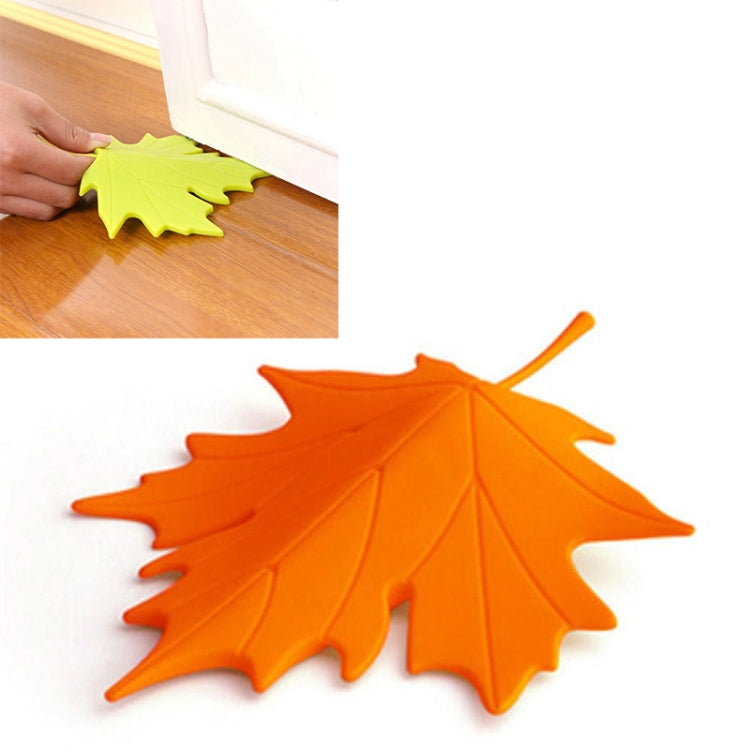 Maple Autumn Leaf Style Home Decor Finger Safety Door Stop Stopper