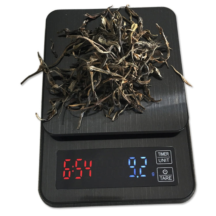 Household Hand-Pushed Coffee Scale USB-Powered Smart Kitchen Scale With Timing, 3kg/0.1g, 5kg/0.1g, 10kg/1g