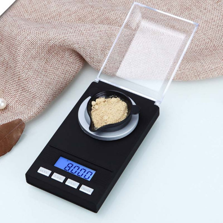 High-Precision Portable Jewelry Scale  Mini Electronic Scale Precision Carat Electronic Scale, 10g/0.001g, 20g/0.001g, 50g/0.001g, 100g/0.001g