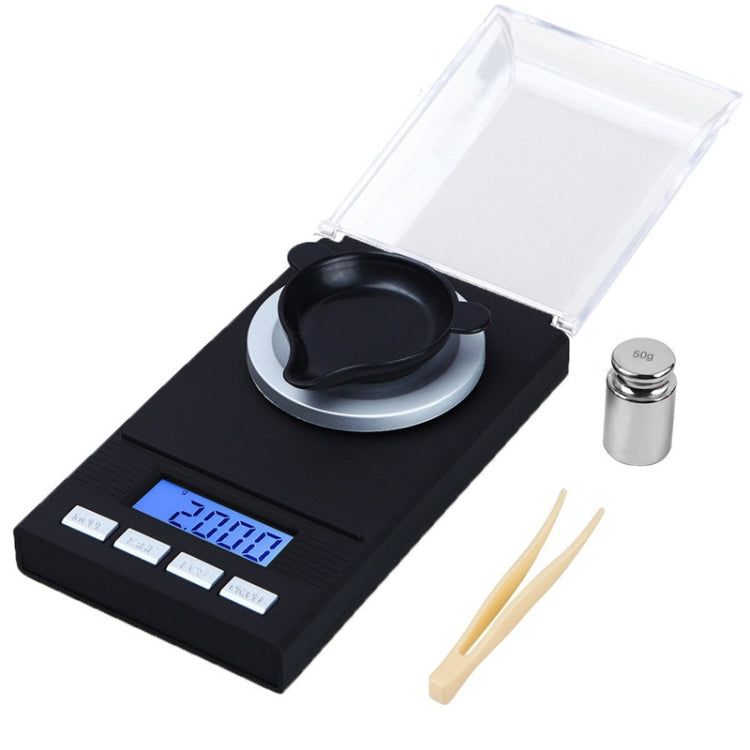 High-Precision Portable Jewelry Scale  Mini Electronic Scale Precision Carat Electronic Scale, 10g/0.001g, 20g/0.001g, 50g/0.001g, 100g/0.001g