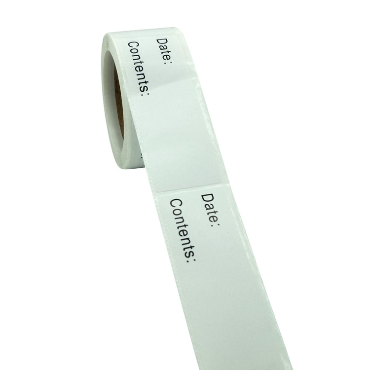 10 PCS Roll Home Kitchen Food Marking Date Sticker Label, 1 x 3 inch
