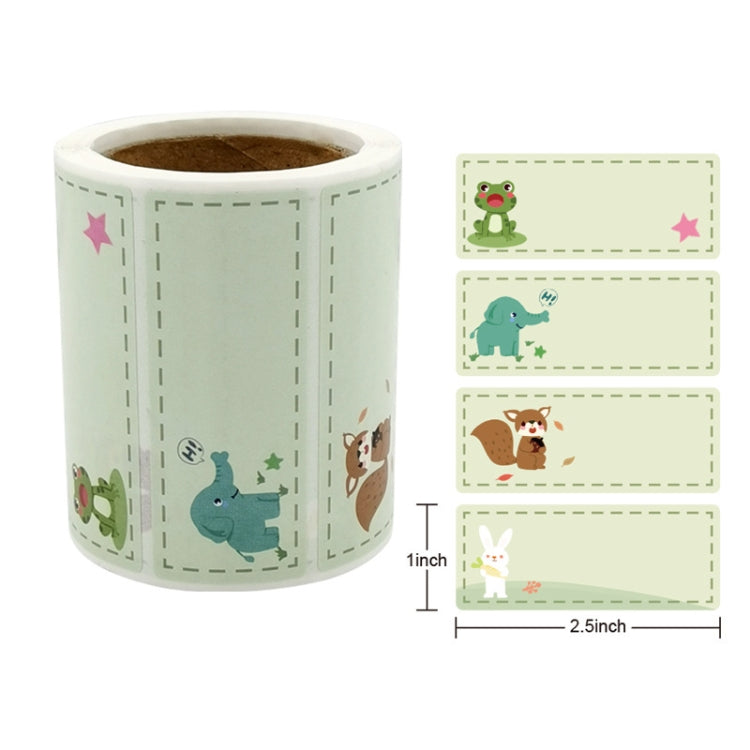 Primary School Children Name Sticker Label, 1x2.5 Inch