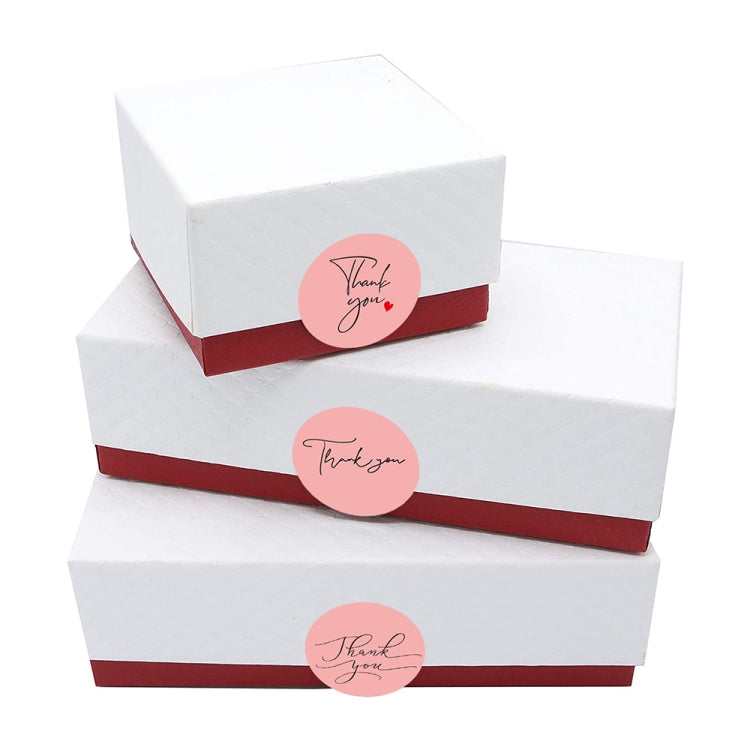 5 PCS Thanks You Baking Sticker Label, G-07 Sticker