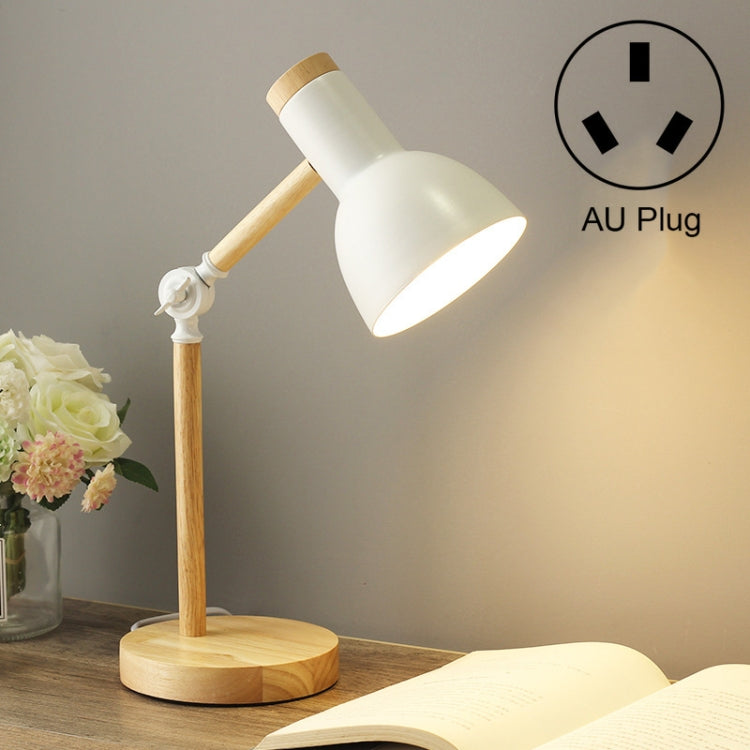 T1062 Dormitory Eye Protection Desk Lamp Bbedroom Bedside Wood Lamp, US Plug, EU Plug, UK Plug, AU Plug